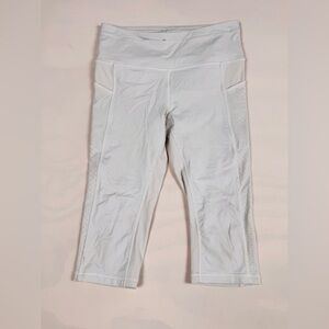 Lululemon Mind Over Miles Crop White Women’s 8 Retail $98